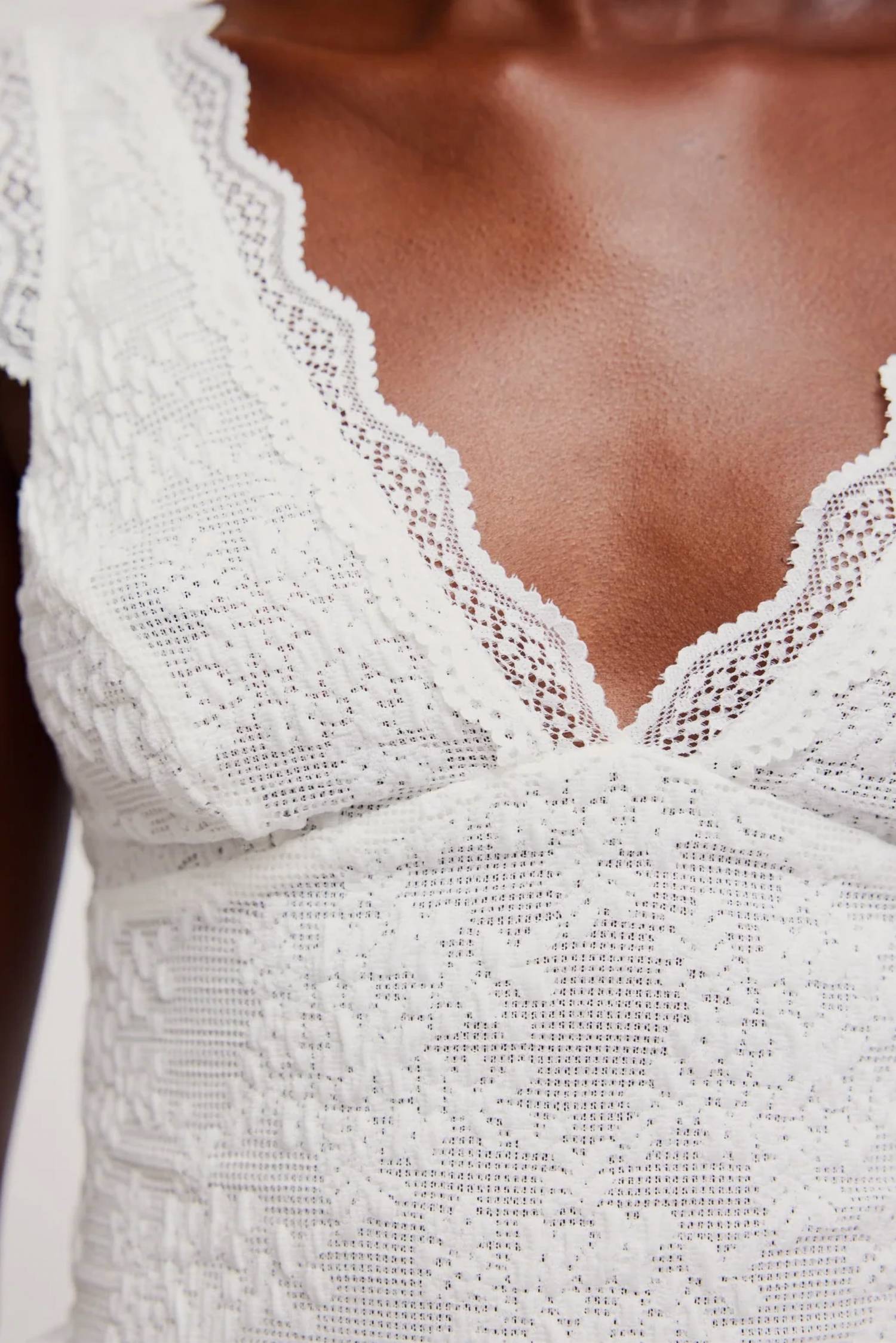 Free People - Loved You First Lace Cami Tea Top
