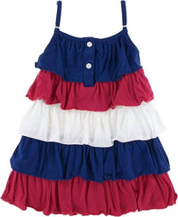 Kickee - Girls' Tiered Ruffle Dress