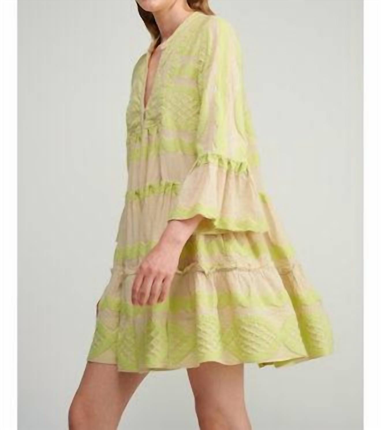 Pearl And Caviar - Hydra Long Sleeve Mini Dress