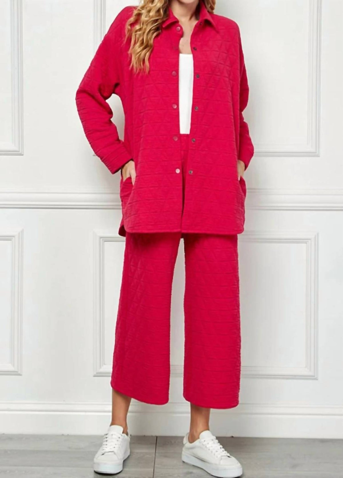 See And Be Seen - Women's Quinn Quilted Shacket