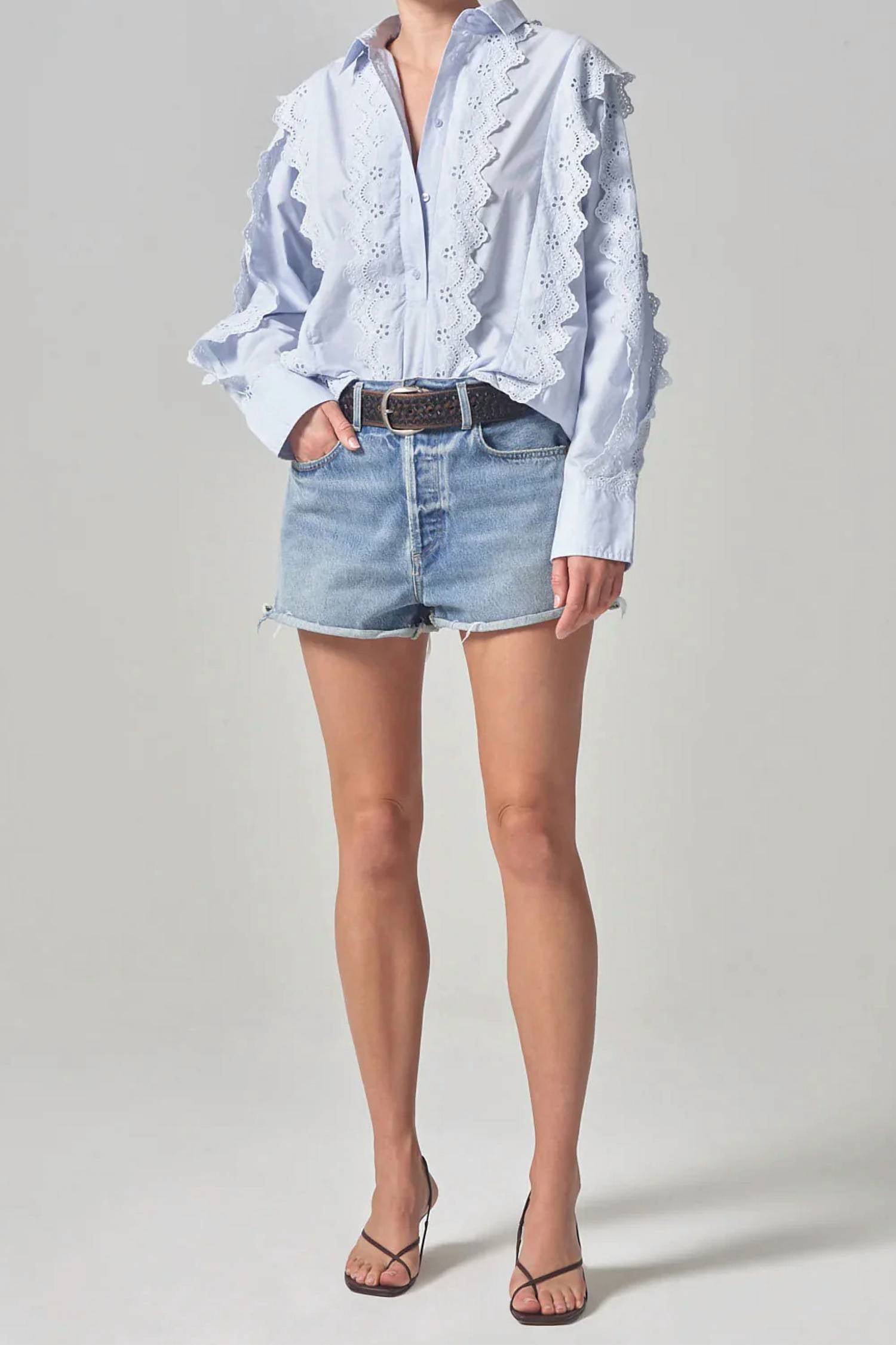 Citizens Of Humanity - Marlow Raw-hem Shorts