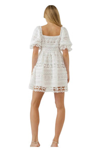 2.7 August Apparel - Puff Pastry Dress