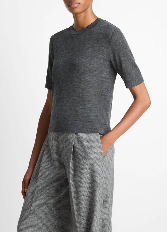 Vince - Wool Shrunken T-shirt