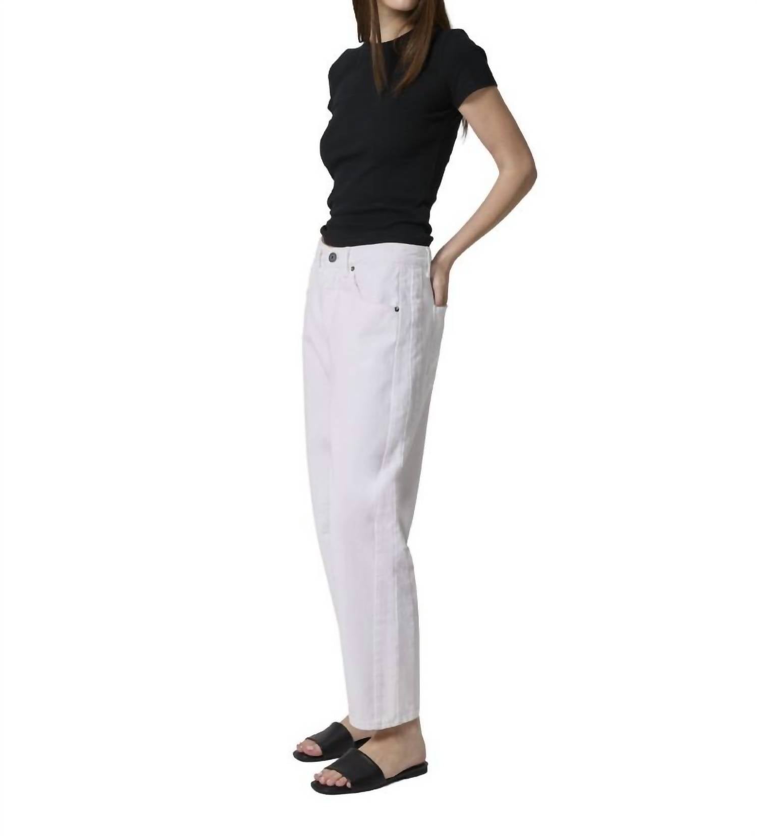 Edyson - Jack Barrel Leg Regular Hem Jeans