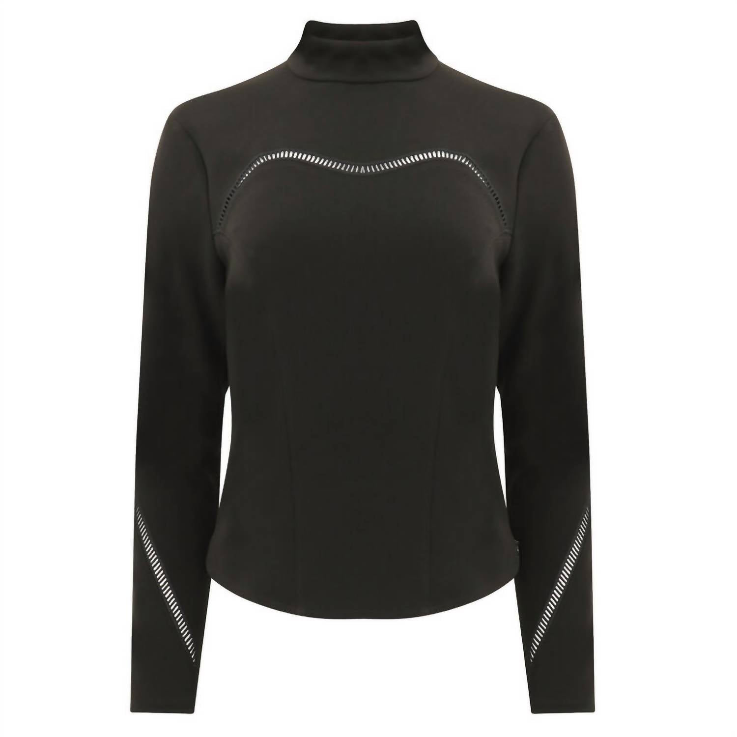 A.L.C. - Holly Open-stitch Long Sleeve Top