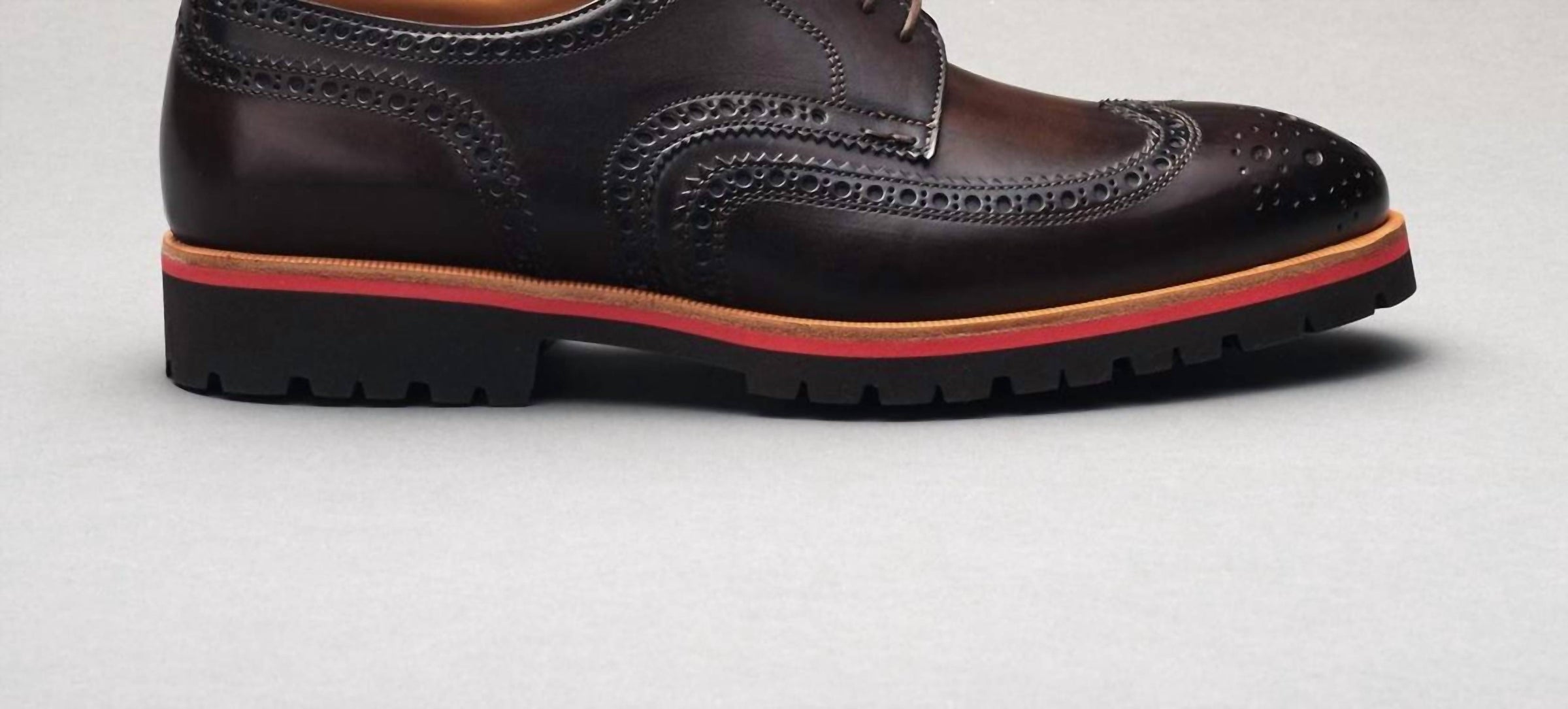 Scarpe Di Bianco - Men's Sc533 Deco Nero Fondente Shoes