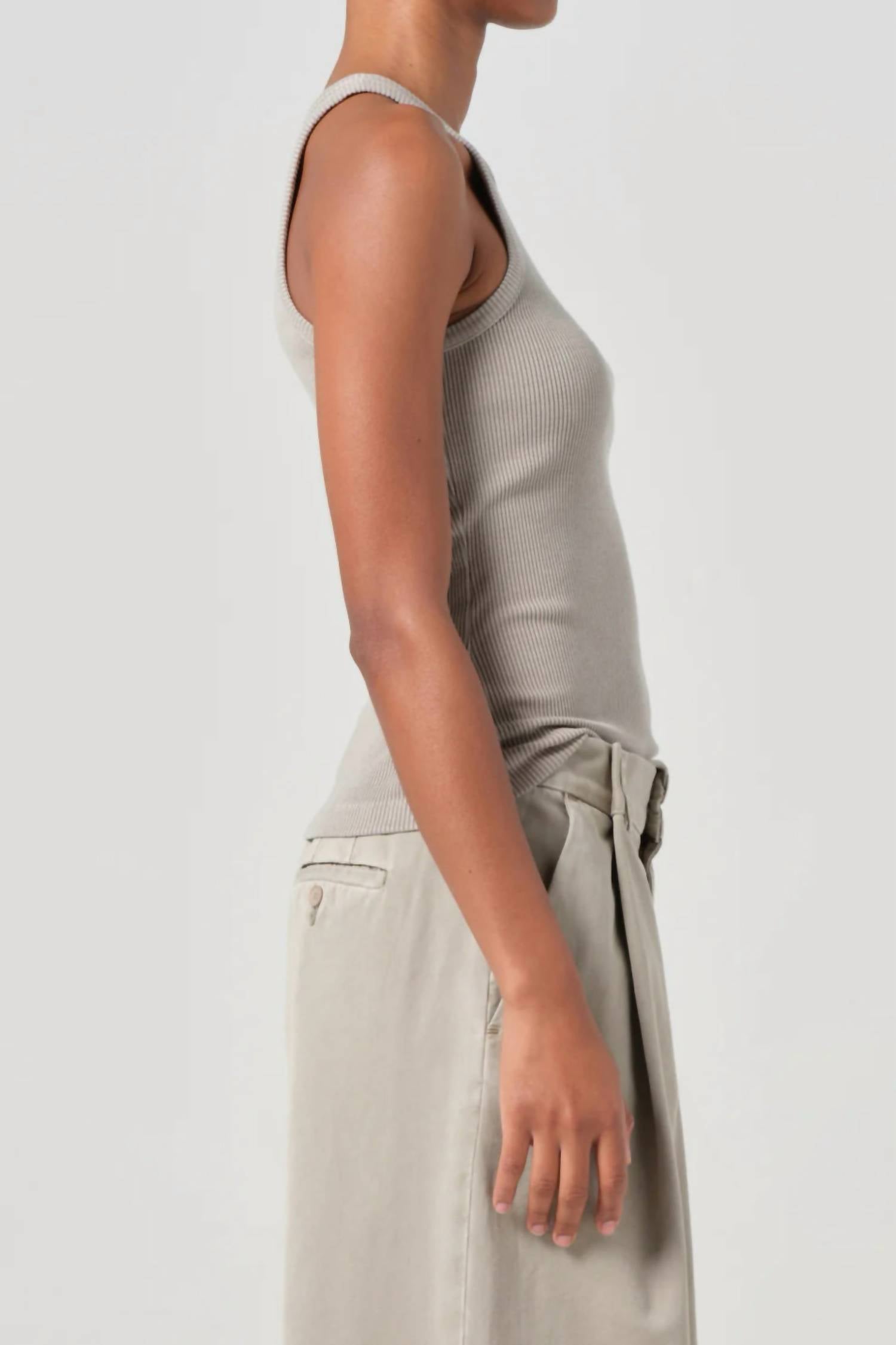 Agolde - Rayne High Neck Tank Top