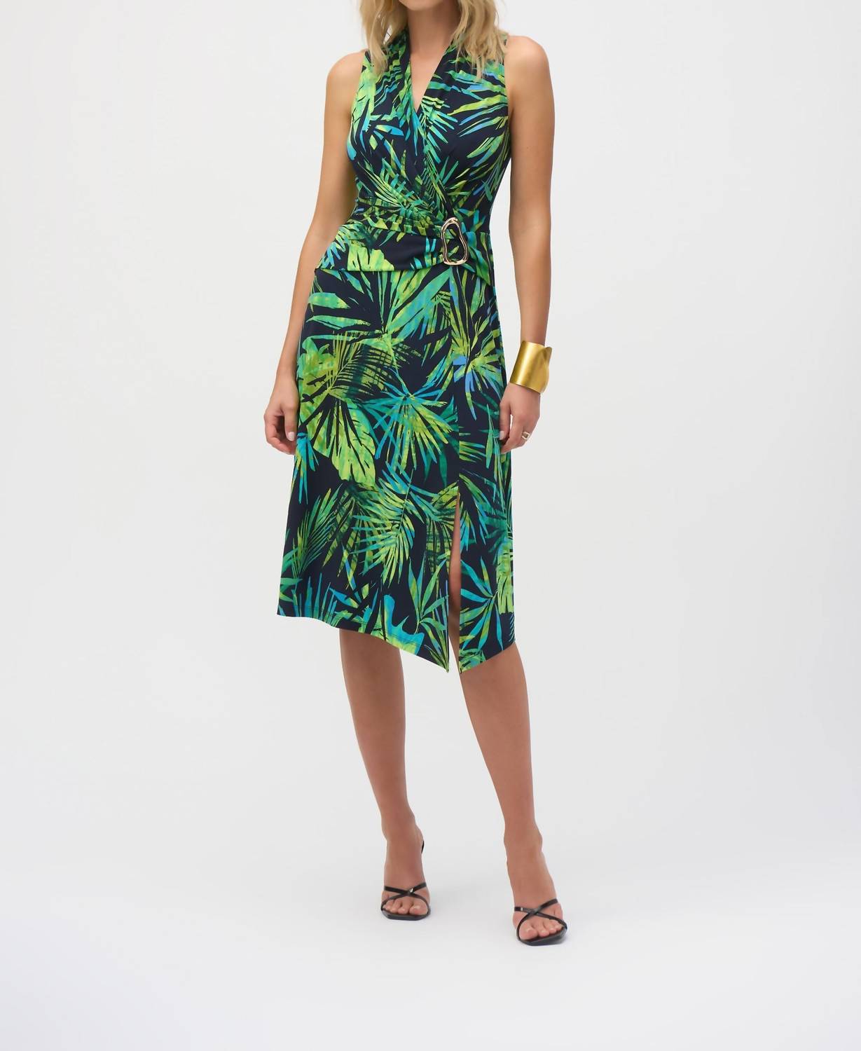 Joseph Ribkoff - Flare Halter Dress