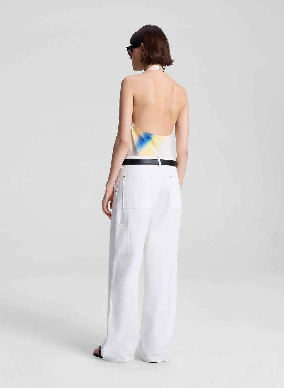 A.L.C. - Ada Printed Halter Top
