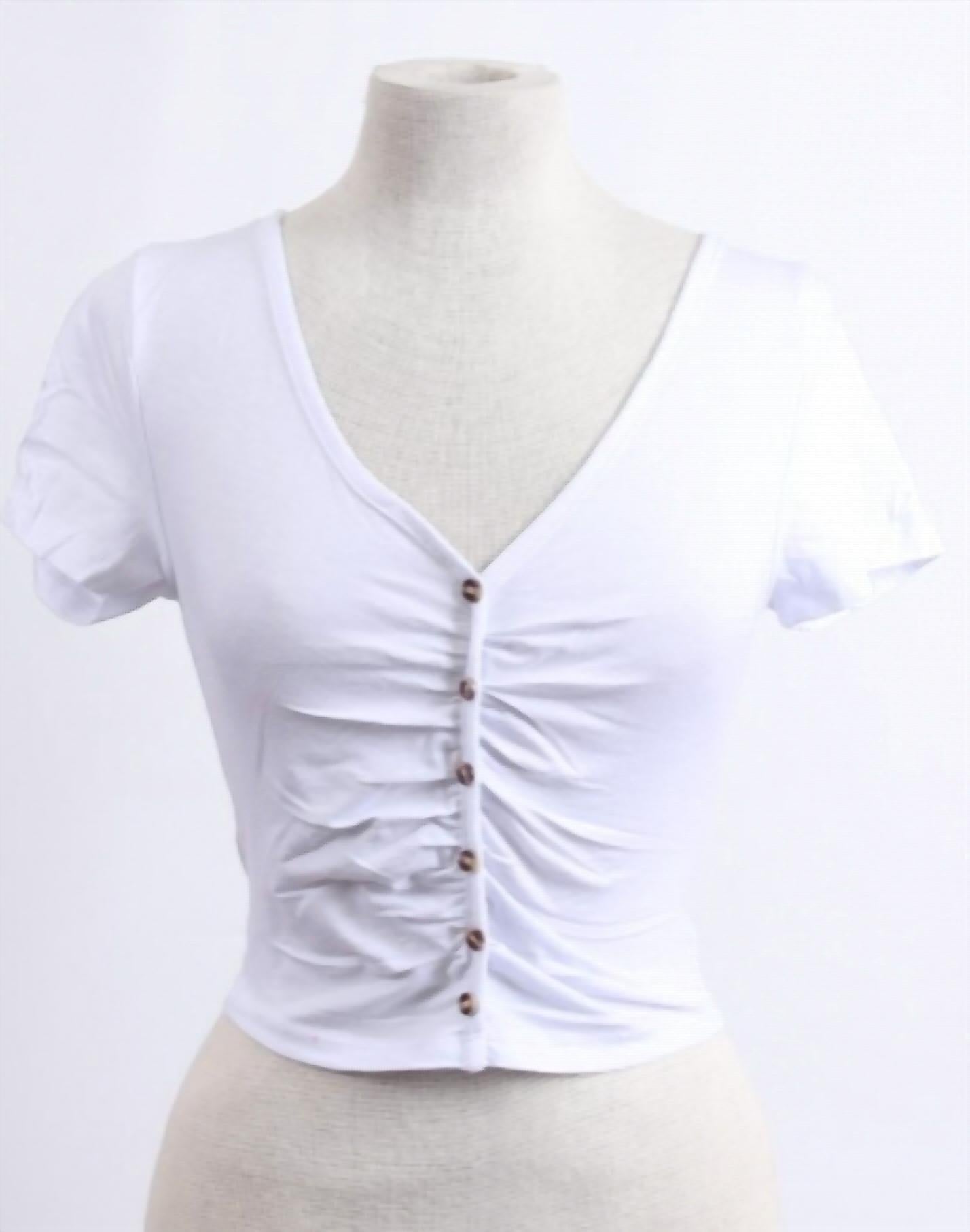Panhandle - Women's Ruched Crop Top