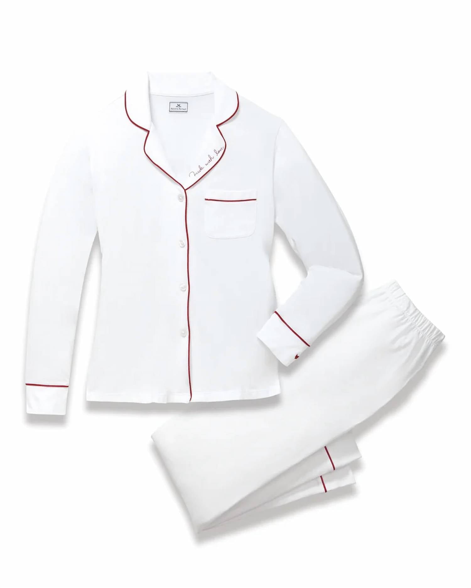 Petite Plume - Women's Made with Love Pima Cotton Pajama Set