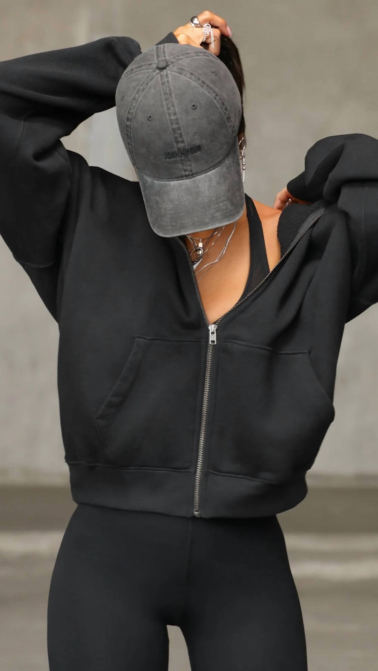Joah Brown - Oversized Zip Hoodie