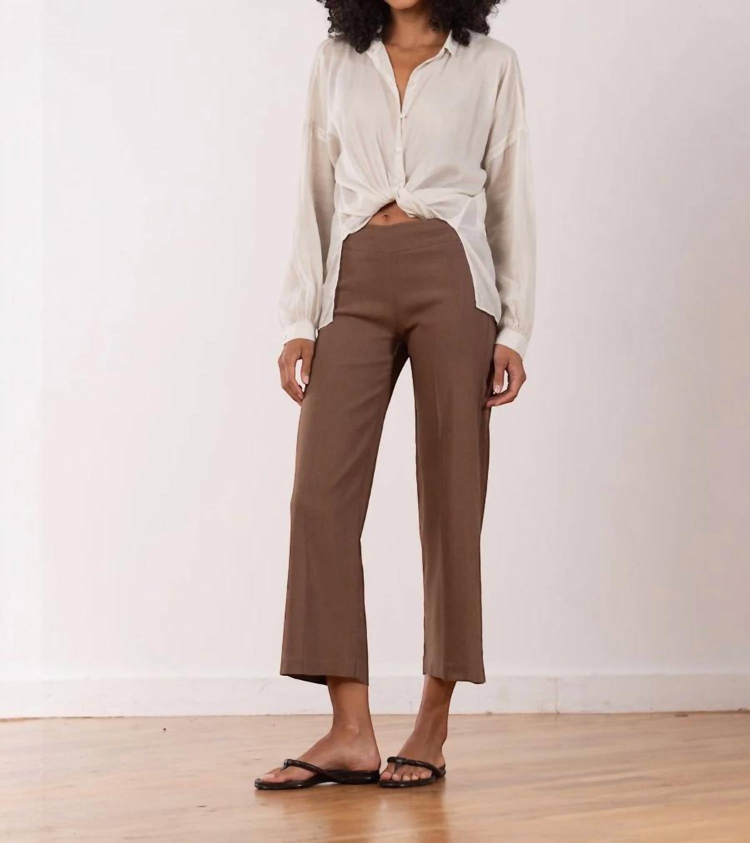 Avenue Montaigne - Alex Linen Pants