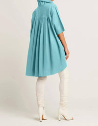 Planet By Lauren G. - Pleat Back Shirt