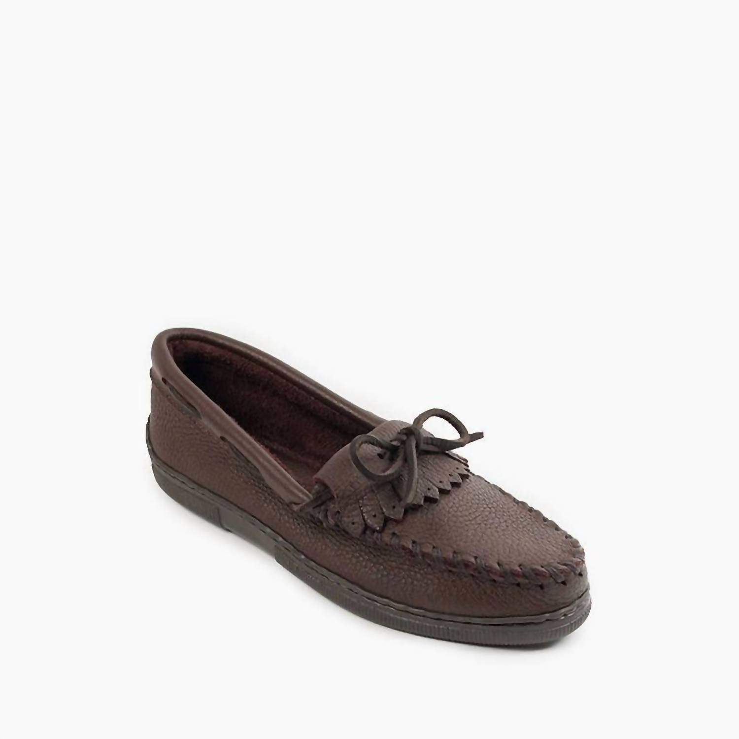Minnetonka - Women's Moosehide Kilty Loafers