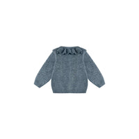 Quincy Mae - Girl's Ruffle Collar Cardigan