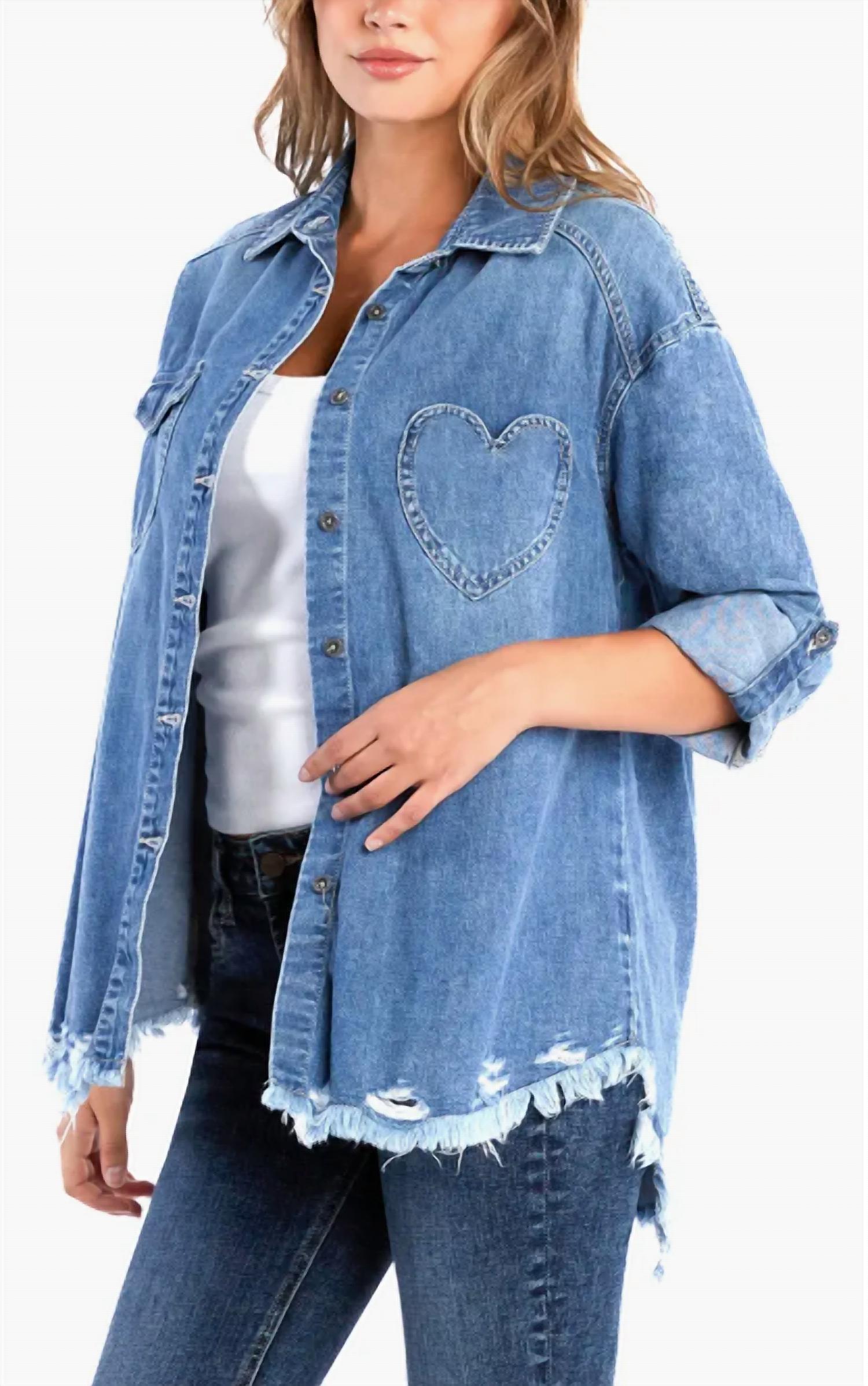 Billy T - Heart Pocket Denim Shirt