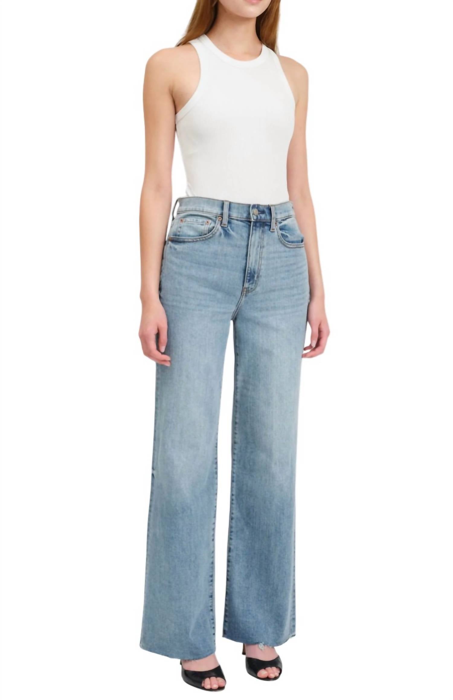 Daze - Far Out Wide Leg Jeans