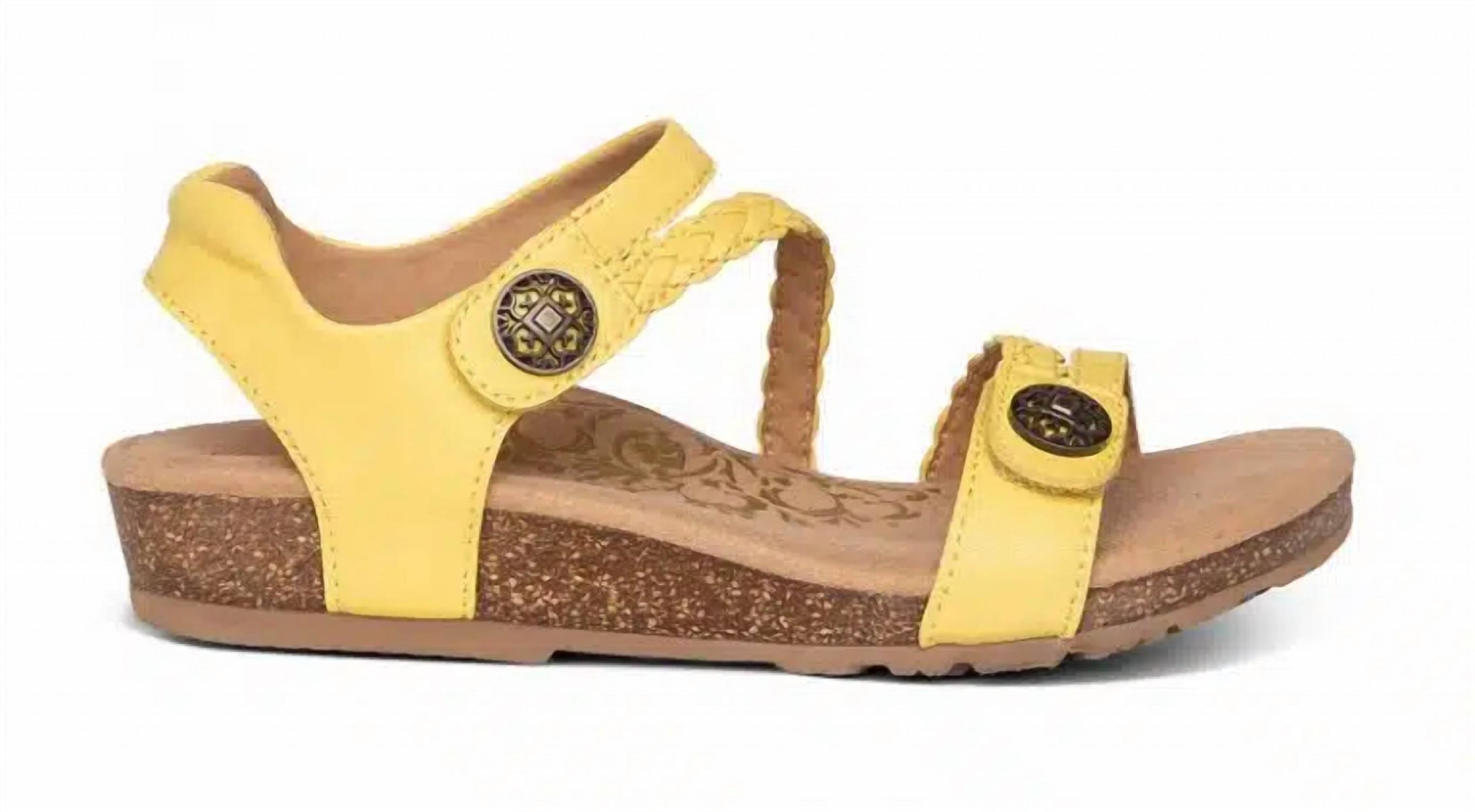 Aetrex - Women's Jillian Braided Quarter Strap Sandal