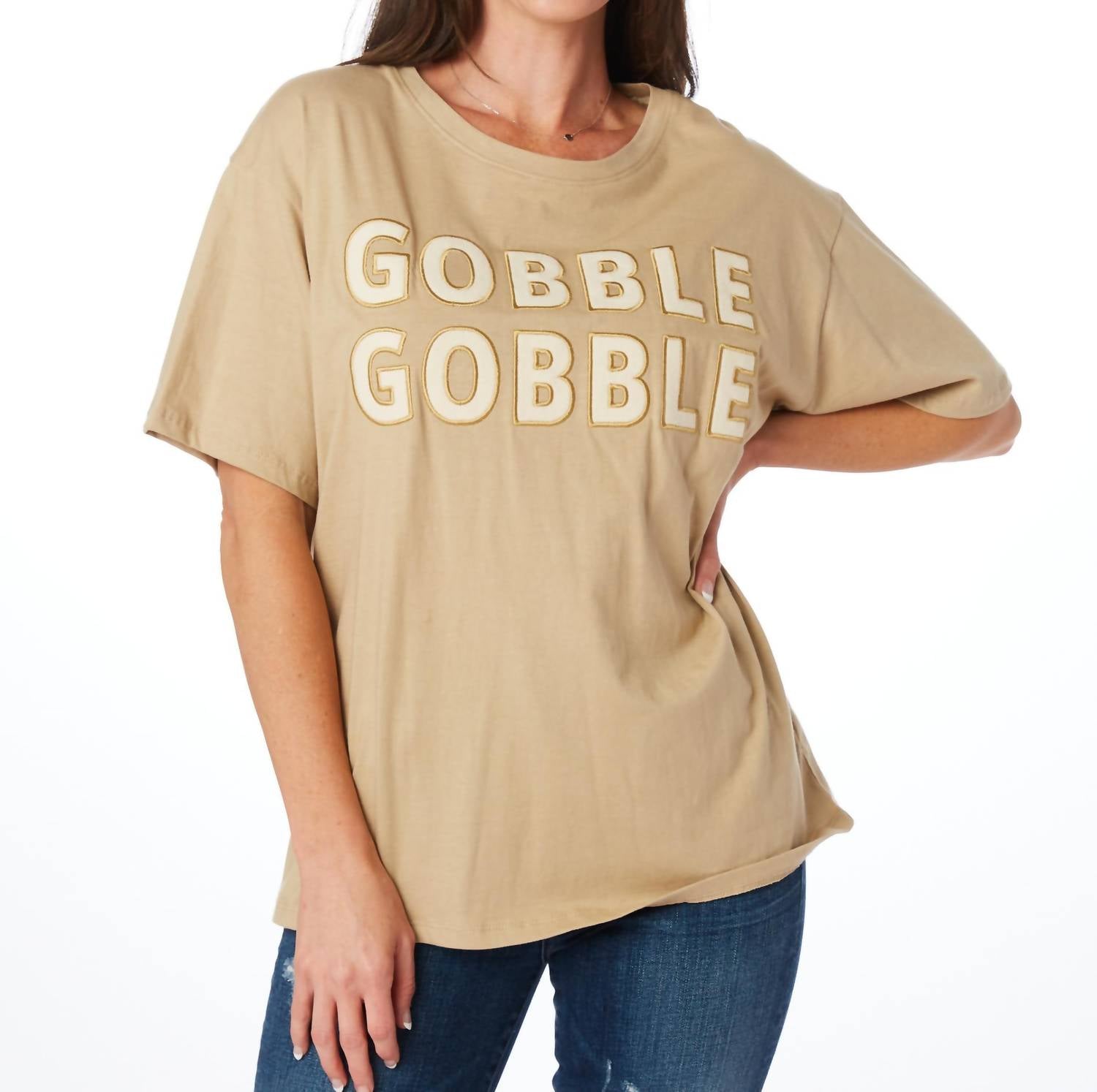 Stewart Simmons - Gobble Gobble Boyfriend Short Sleeve Tee