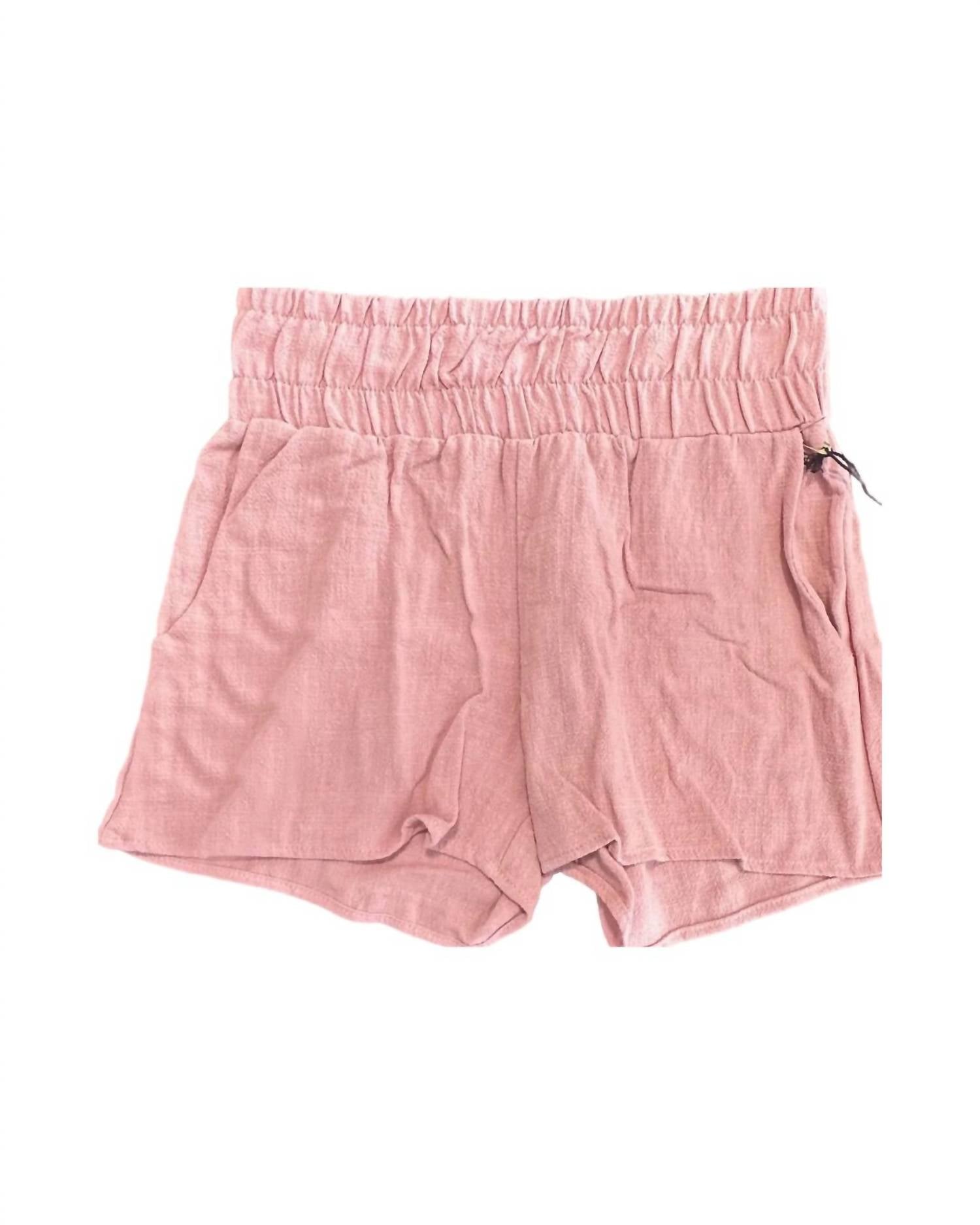 Erge - Girls' Linen Short