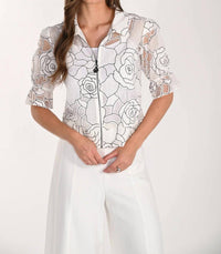 Frank Lyman - Short Sleeve Jacket