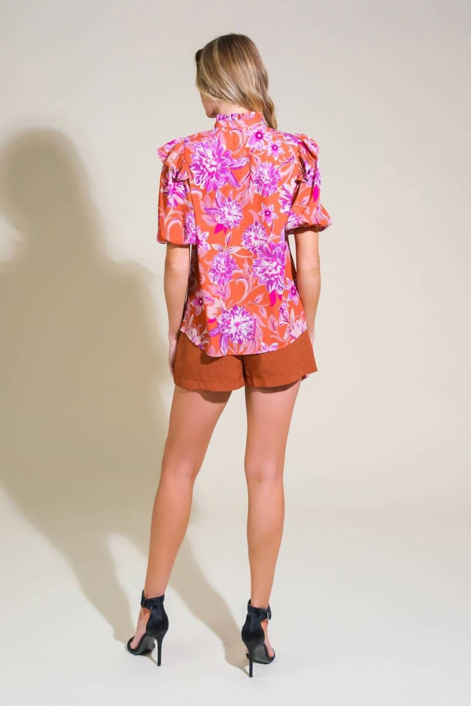 Flying Tomato - Sunset Bloom Blouse