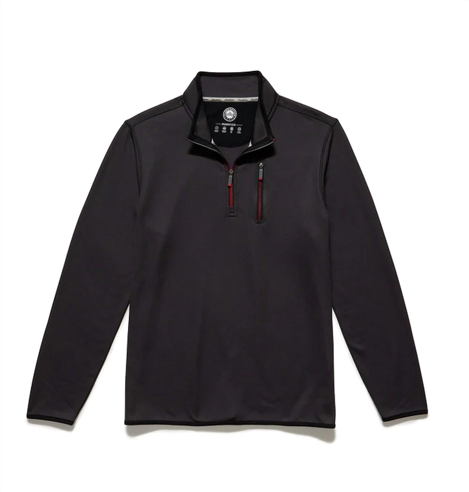 Flags & Anthem - Helm Fleece 1/4 Zip Mock Neck Pullover Jacket