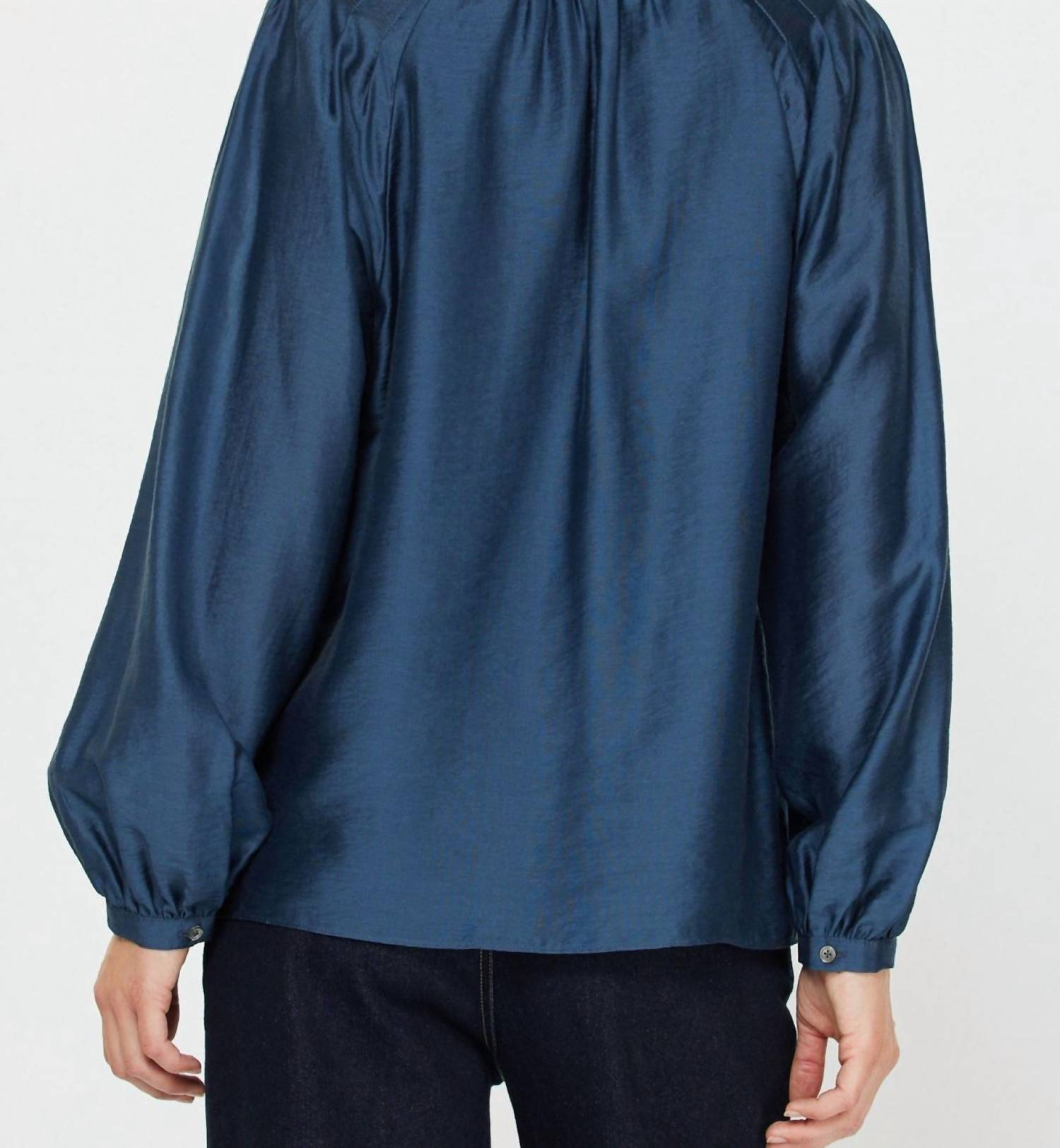 Current Air - Satin Long Sleeve Top