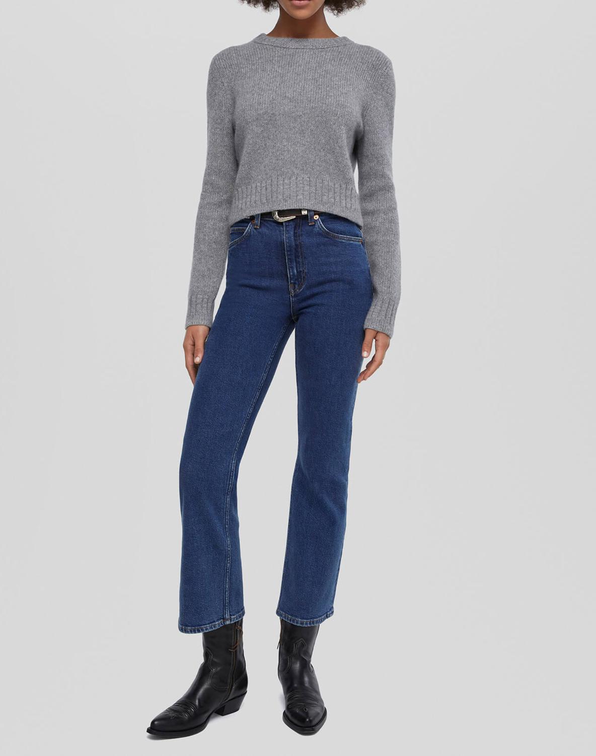 Re/Done - 70s Crop Boot Cut Jean