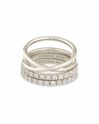 Kendra Scott - Women's Livy Ring - Set Of 3