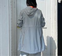 NIKKI JONES Lightweight Reflective Jacket in silver - women's jacket - alternate view