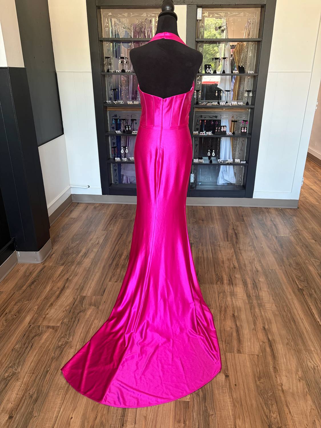 Jovani - Women's Floral Applique Dress