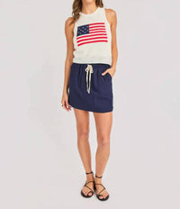 Sadie & Sage - American Spirit Classic Sweater Tank