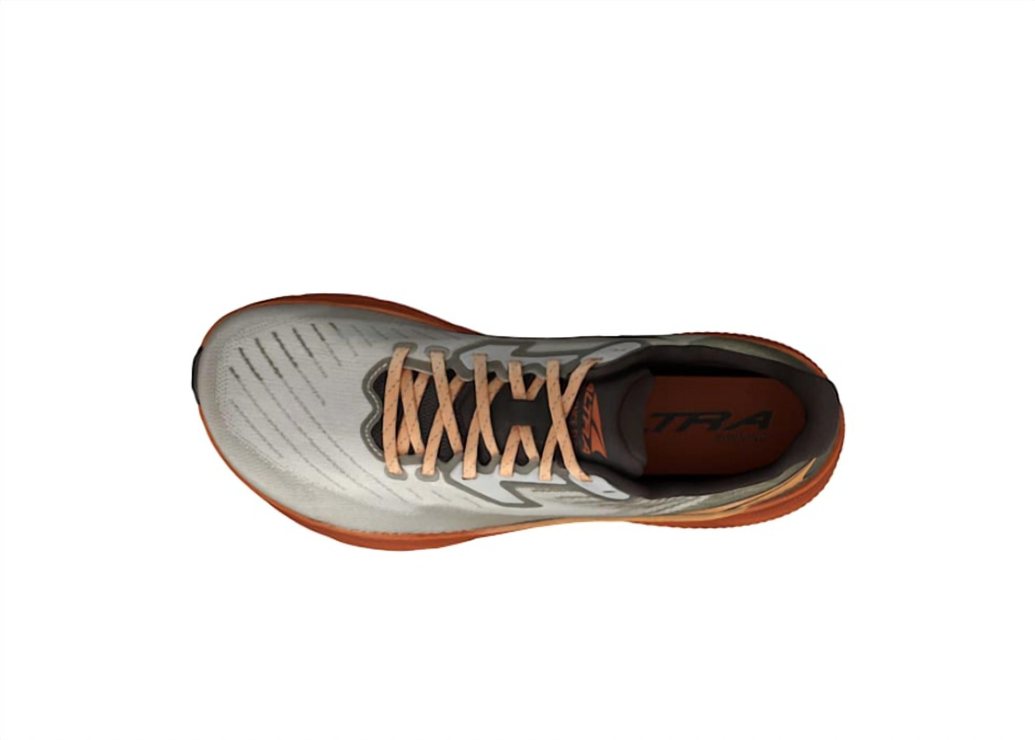 ALTRA Men's Experience Flow Shoe in gray orange - men's shoe - alternate view