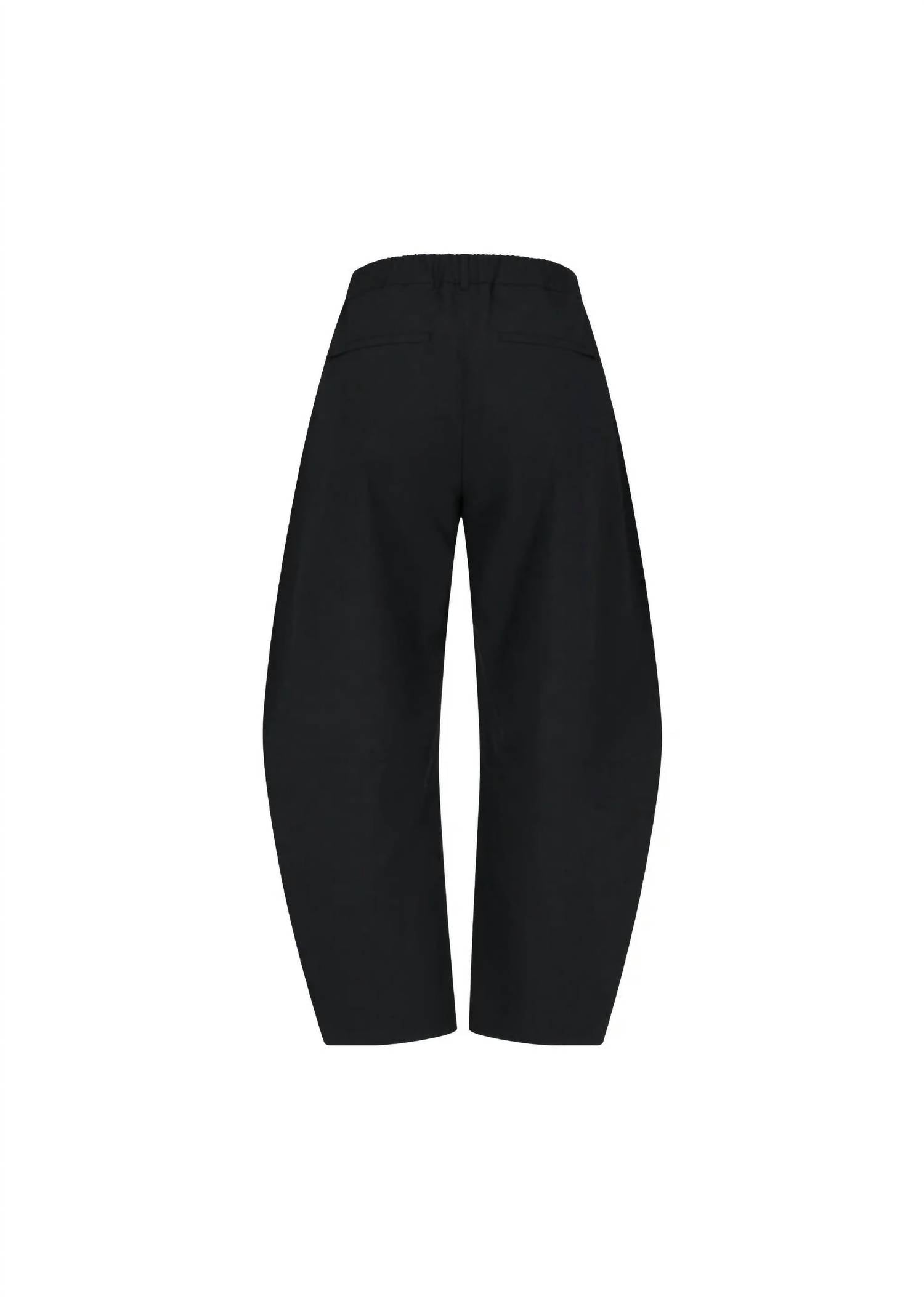 Shop Amomento - Curved Zip Banding Pants