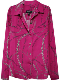 Karen Kane - Delaney Chain Print Blouse