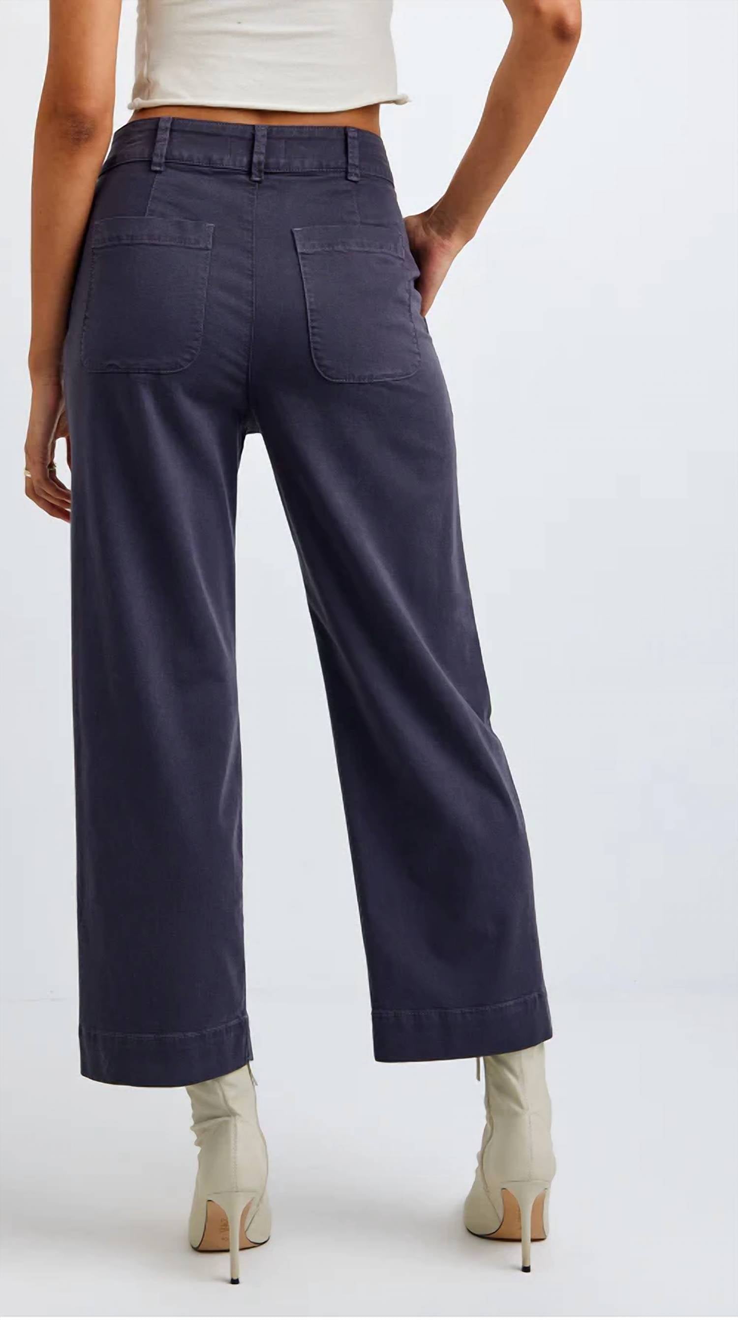 Bella Dahl - Saige Wide Leg Crop Pants