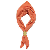 Jenni Earle - Women's Oval Scalloped Brass Bandana