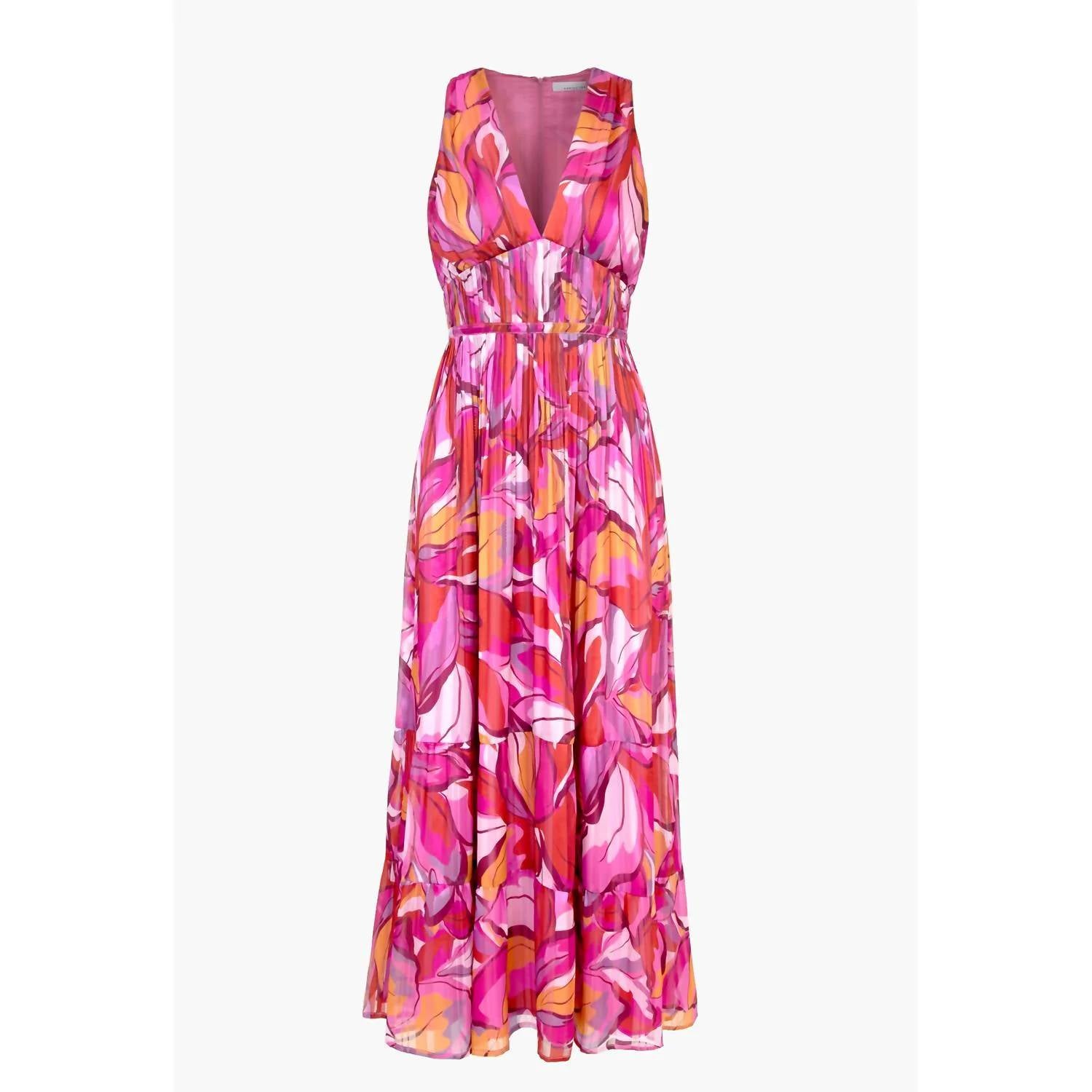 Adelyn Rae - Loris Pleated Maxi Dress