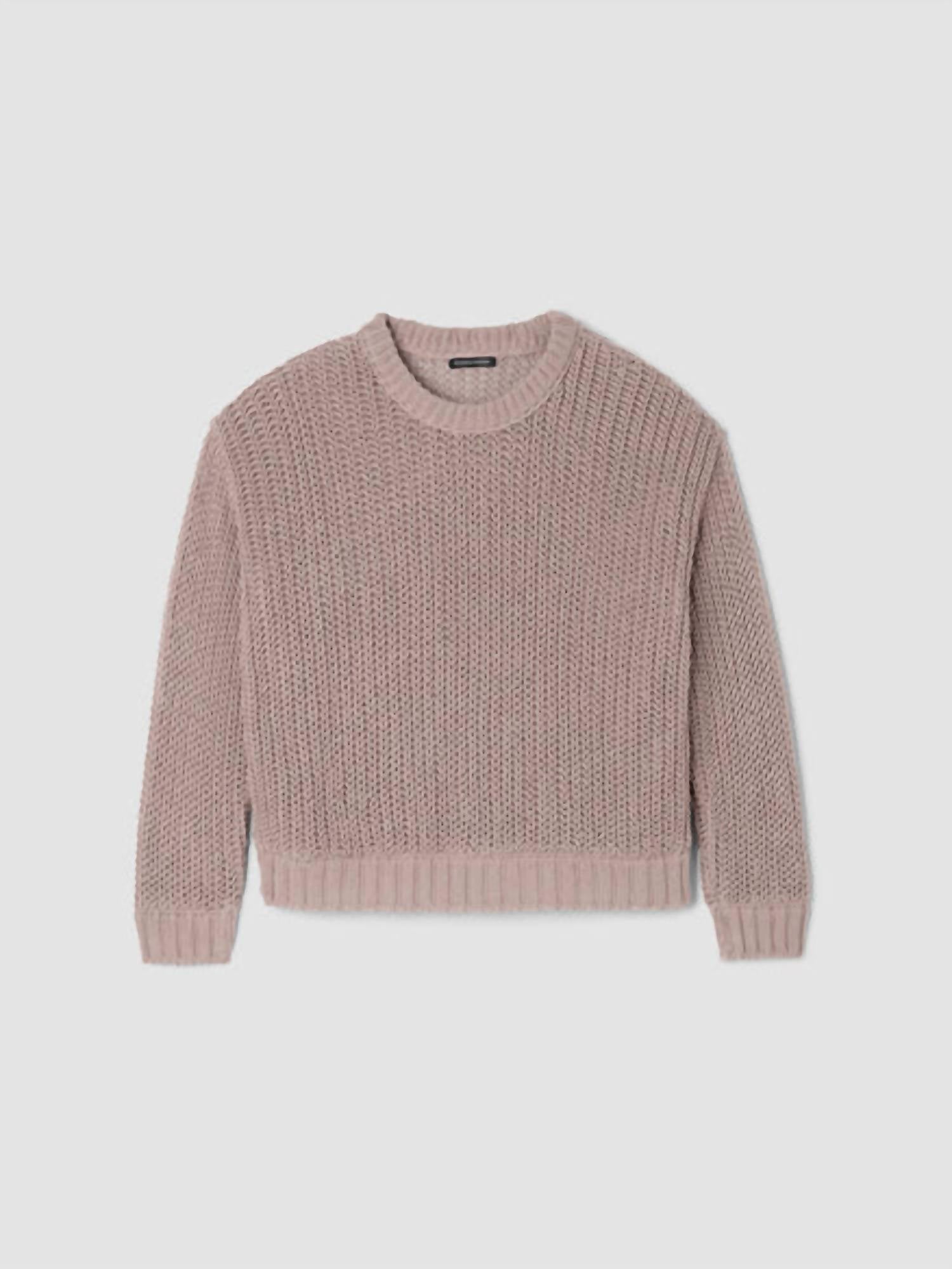 Eileen Fisher - Organic Cotton Cord Knit Sweater