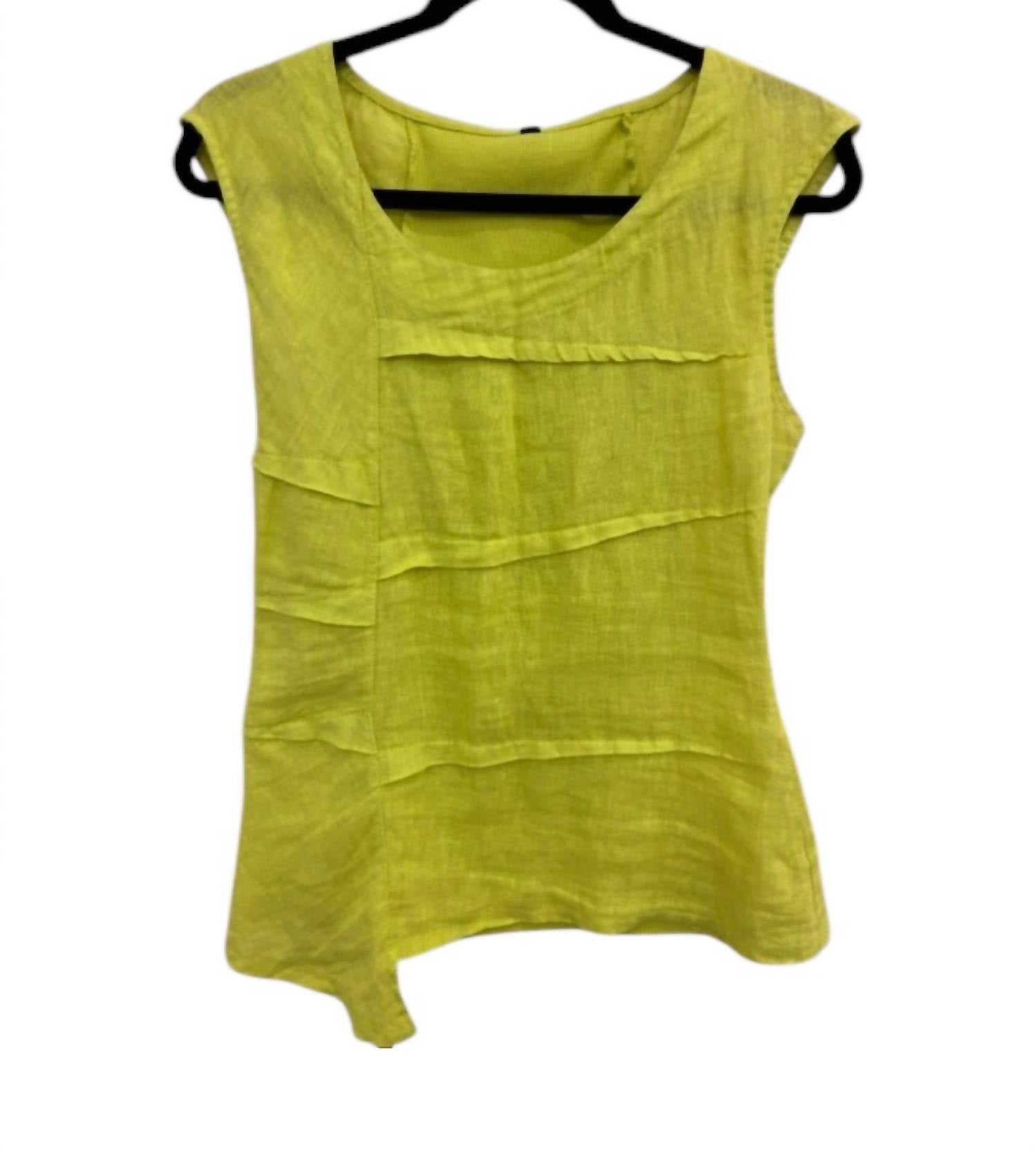 Inizio - Women's Linen Sleeveless Top