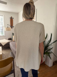 Pinch - Gabriela Open Front Knit Cardigan Top