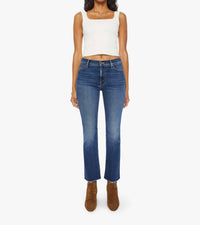 Mother - The Outsider Mid Rise Ankle Fray Jeans
