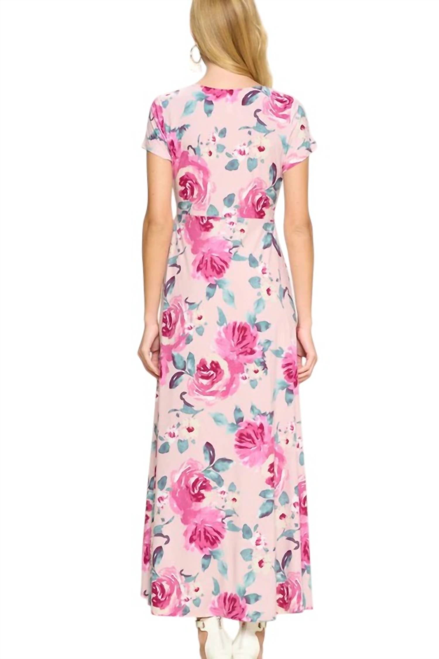 Emerald Collection - Take Me Away Floral Maxi Dress