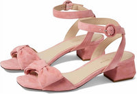 Pelle Moda - Women's Tandi Flamingo Suede Sandals