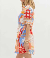 Entro - Resort Mini Shirt Dress