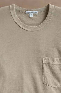James Perse - Women's Brushed Jersey Pocket Tee