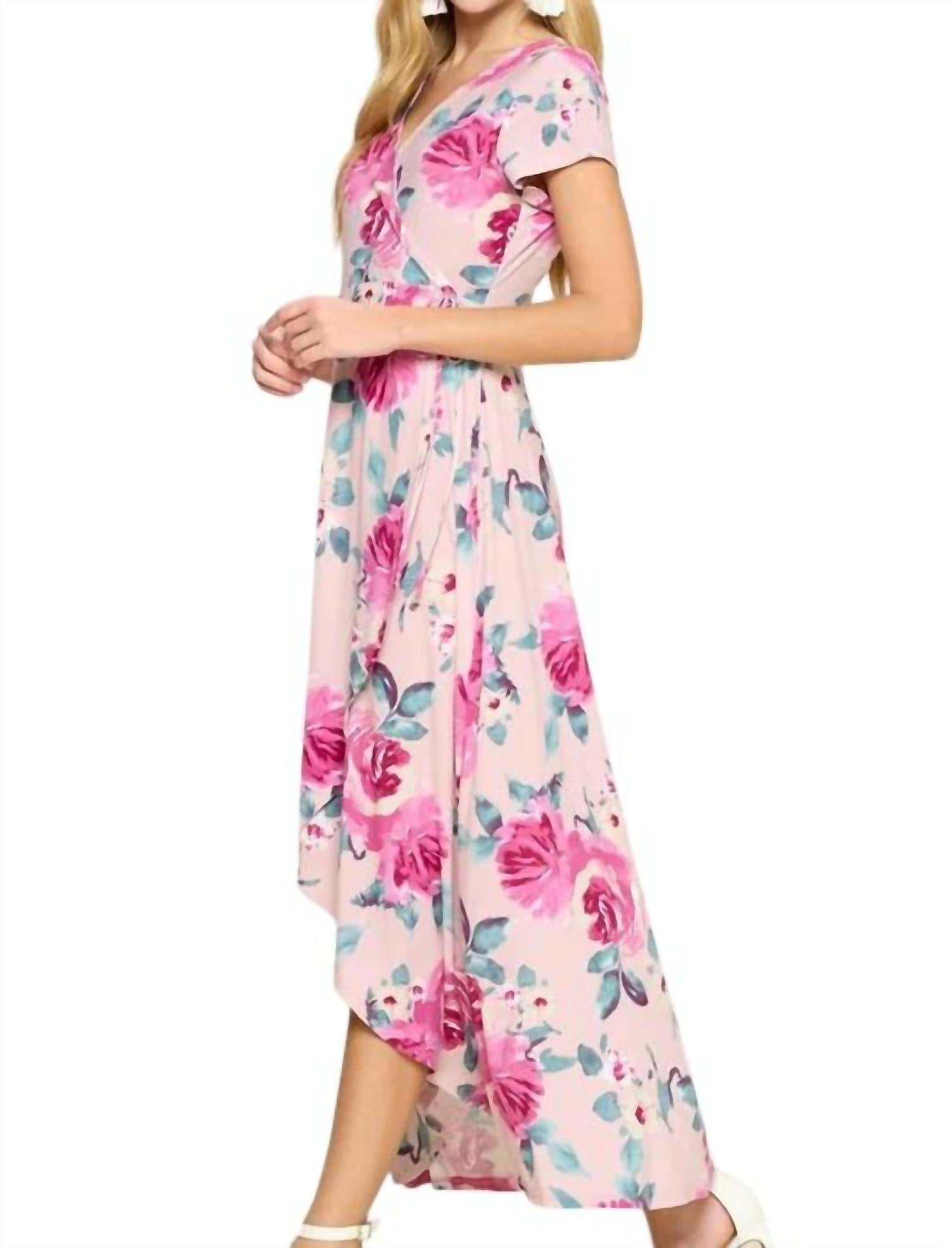 Emerald Collection - Take Me Away Floral Maxi Dress