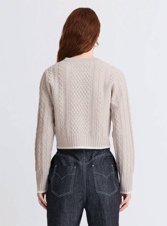 Matthew Bruch - Women's Cable Knit Sweater